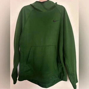 Nike Hunter Green Long Sleeve Hooded Sweatshirt Adult Size L